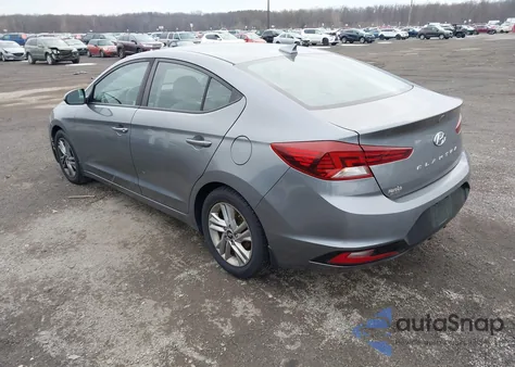 2019 Hyundai Elantra Sel from USA, damaged, VIN KMHD84LF7KU869736